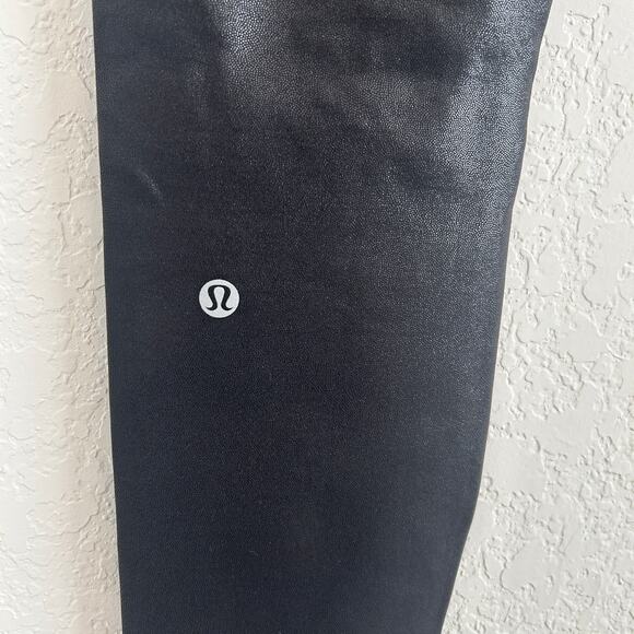 Lululemon Wunder Train High-Rise Tight 25" Foil Sz 8 - Picture 4 of 7